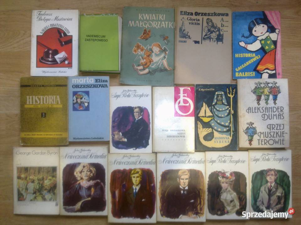 Książki 17 sztuk różne Olesno