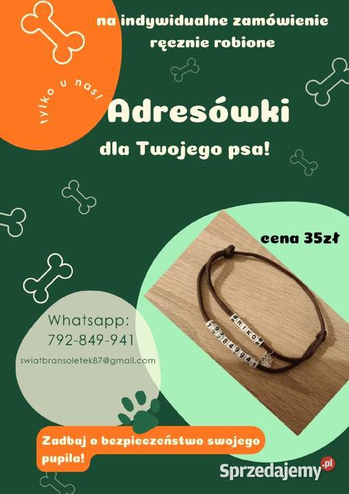 Adresówki zwierząt Warszawa