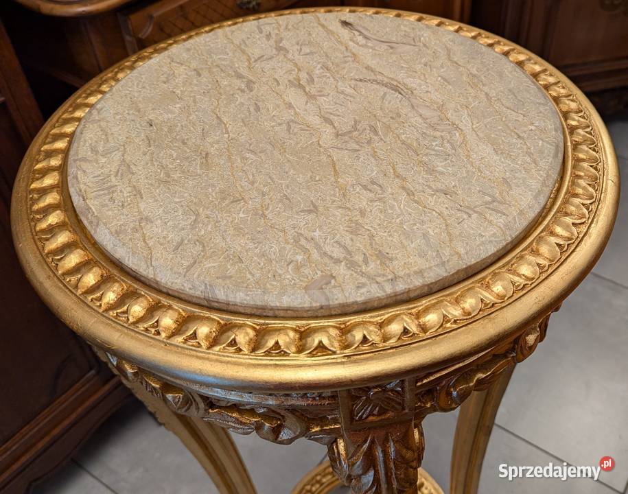 Piękny wysoki stolikkwietnik wys111 złotysklep śląskie Dąbrowa Górnicza