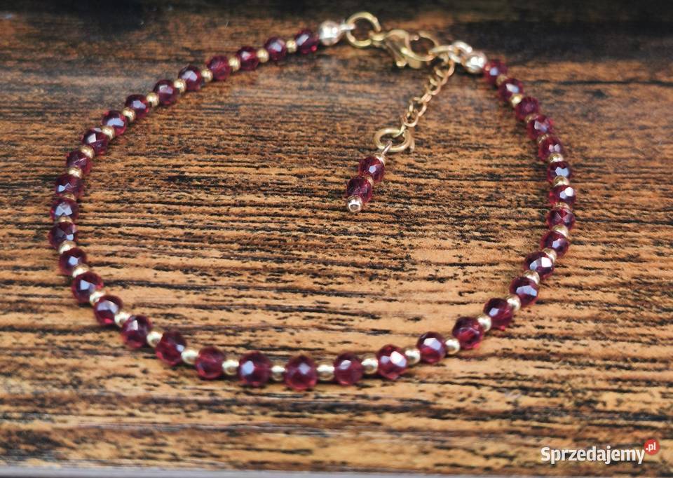 Bransoletki kamienie naturalne rękodzieło mazowieckie Siedlce