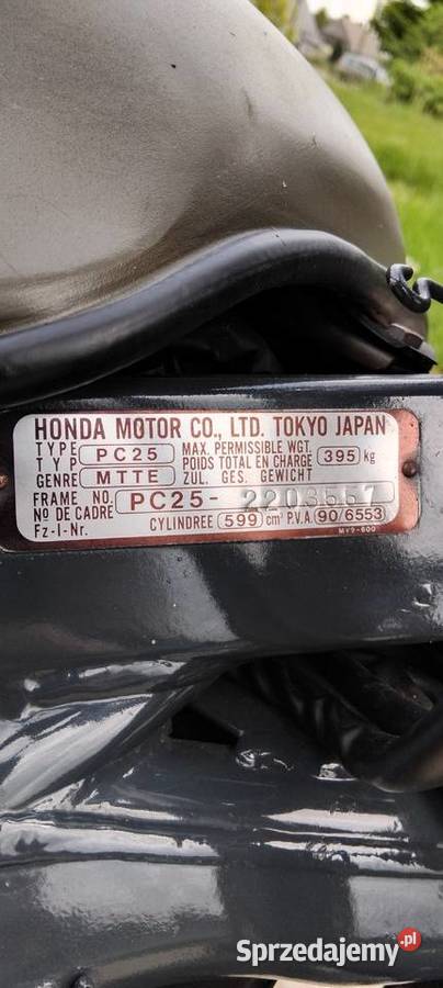 Streetfighter Military Honda CBR 600 F2 zachodniopomorskie Police
