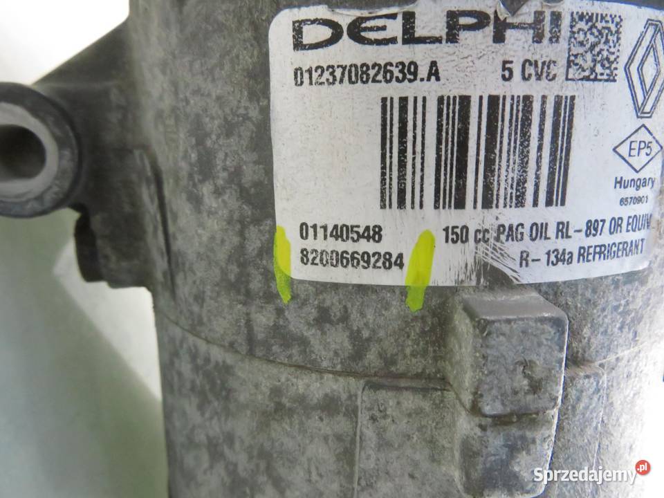 KOMPRESOR KLIMATYZACJI RENAULT SCENIC II 20 dCi