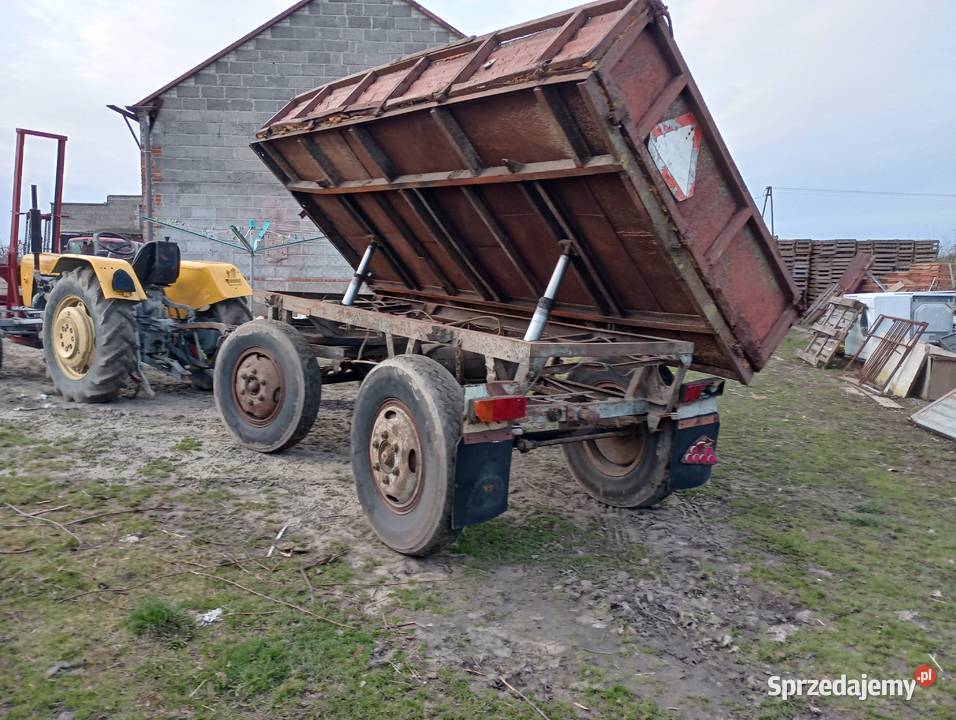 Przyczepa wywrotka tanio nieuszkodzony Iłów