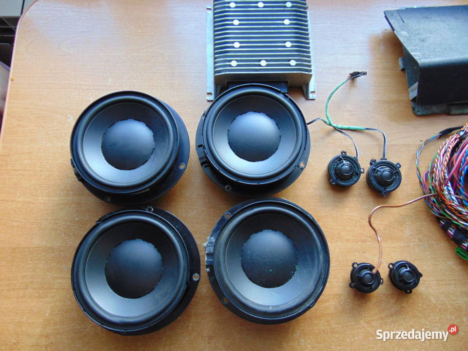 głośniki dynaudio komplet wiązka wzmacniacz vw Bochnia