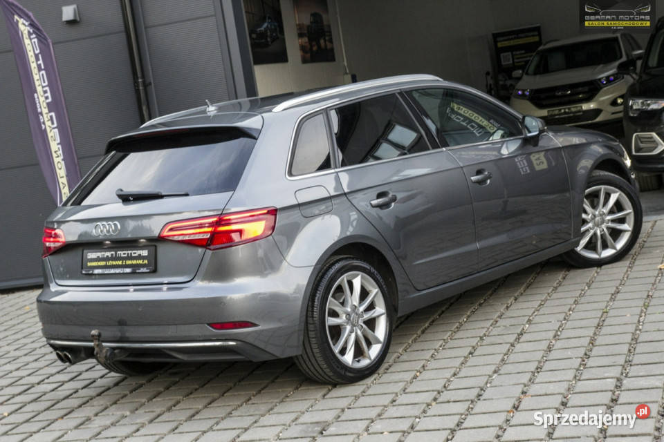 Audi A3 Sportback Led Stronic Duża Navi Skóry elektryczne lusterka pomorskie Dębogórze