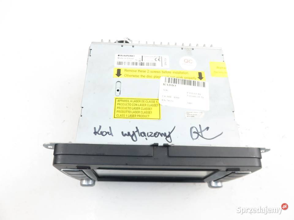 RADIO BLAUPUNKT PHILADELPHIA 835 VW SKODA SEAT