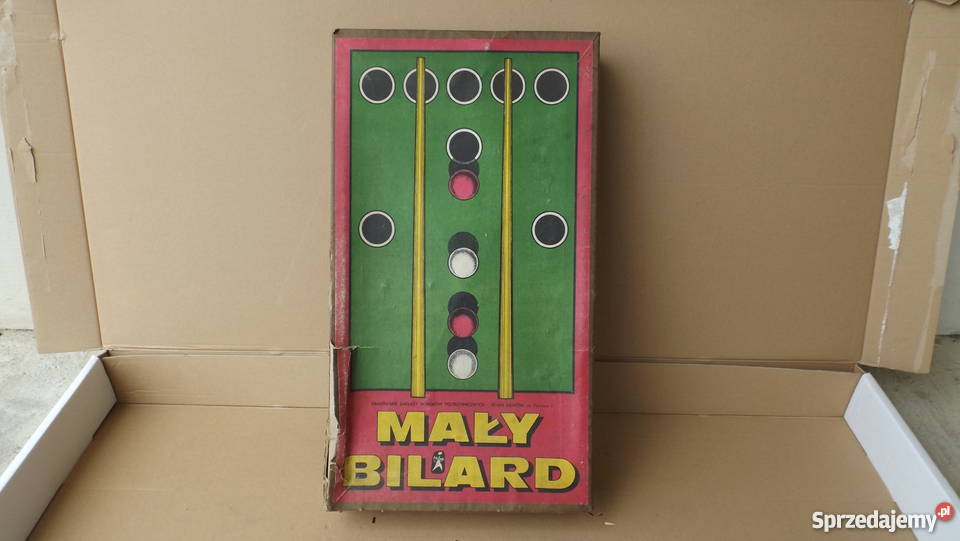 Stara Gra Mały Bilard z Prlu kompletna sprzedam