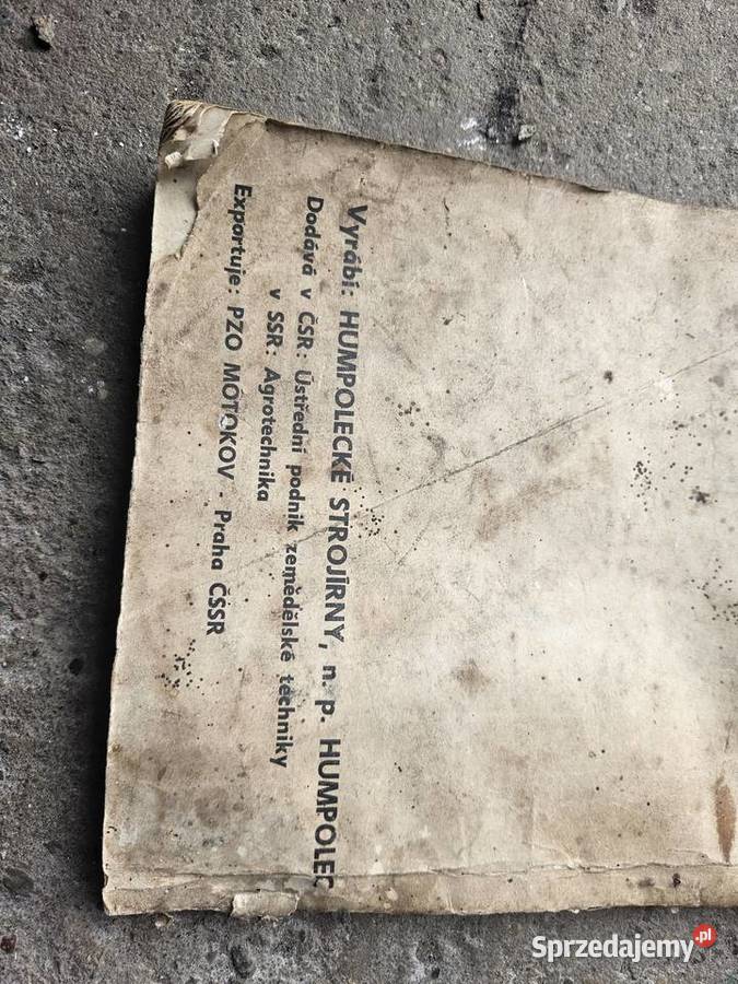 Książka katalog cyklop UNHZ 500 Kłodawa