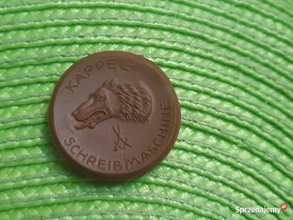 moneta porcelanowa niemiecka 20pf Łomża