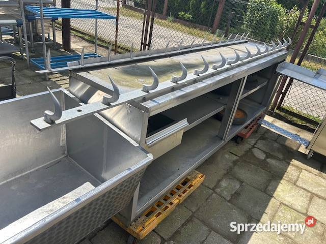 Wieszak z hakami na kiełbasę 335 Głogówko