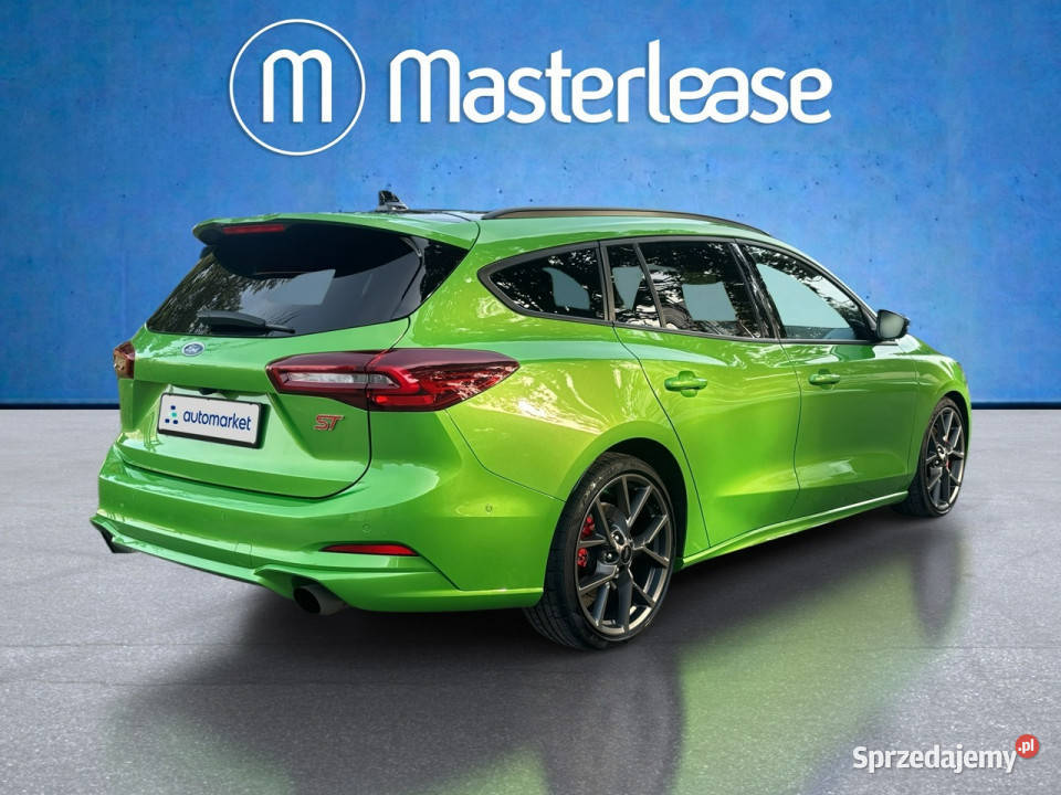 Ford Focus 23 EcoBoost ST X Z Polskiego Salonu zielony mazowieckie Warszawa