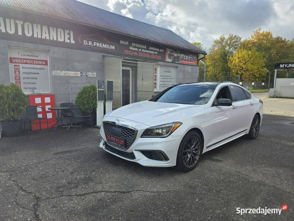Genesis G80 33 Turbo 370 Kamery 360 Łopatki LED szyberdach Słupsk sprzedam