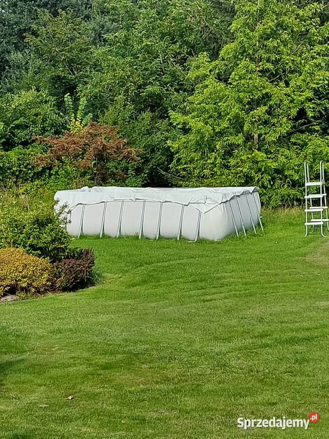 Duzy basen stelażowy o wym244x488x122 Grodzisk Mazowiecki