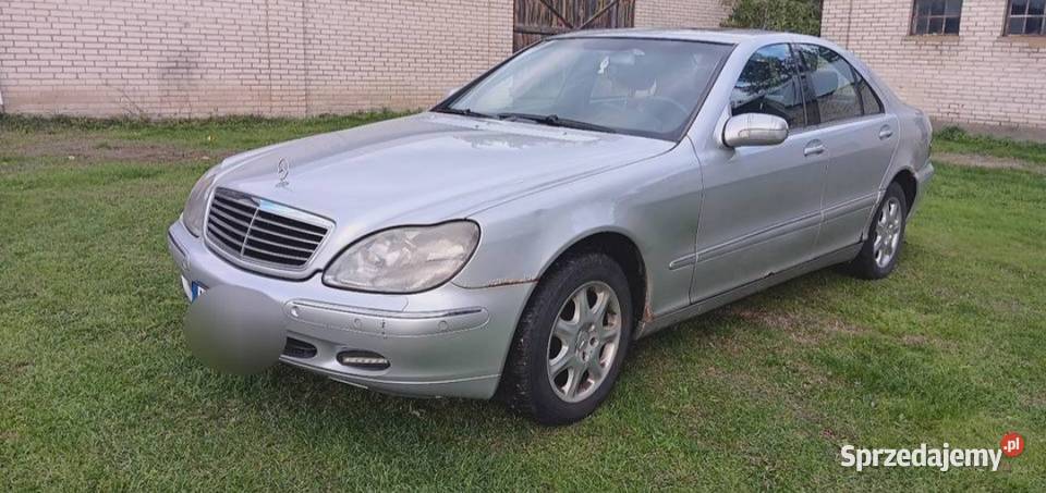 Mercedes Benz S klasa 32CDI nieuszkodzony Radzyń Podlaski