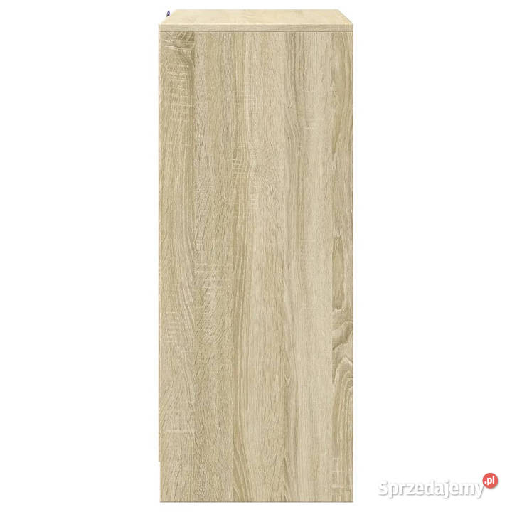 Szafka z LED dąb sonoma 77x34x85 materiał Warszawa