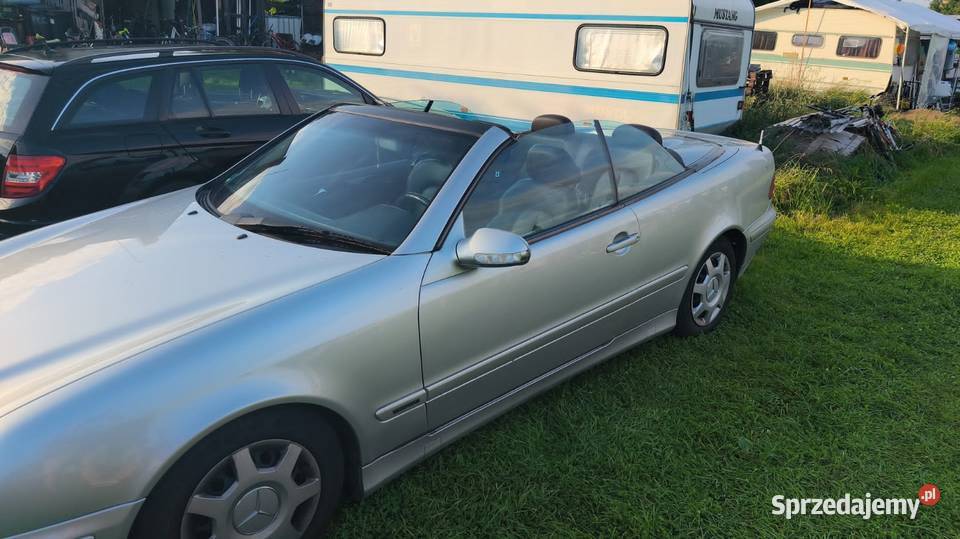 MercedesBenz CLK 200 Cabrio 20 Benzyna LPG benzyna+LPG Polkowice sprzedam