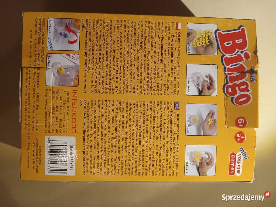 Mini Bingo Rodzinne sprzedam