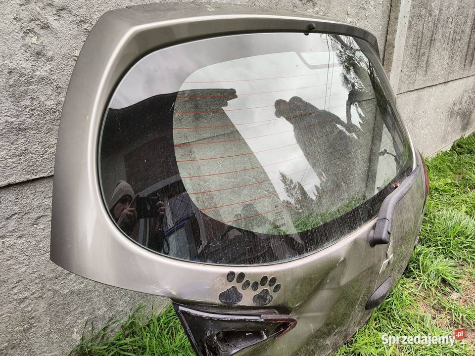 Szyba tylna MItsubishi Colt 2009 Zielęcice