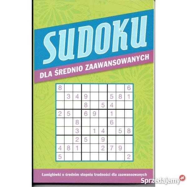 Sudoku średnio zaawansowanych Warszawa