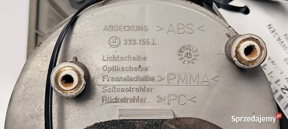 LAMPA LEWA TYŁ VOLKSWAGEN PHAETON osobowe Lipno