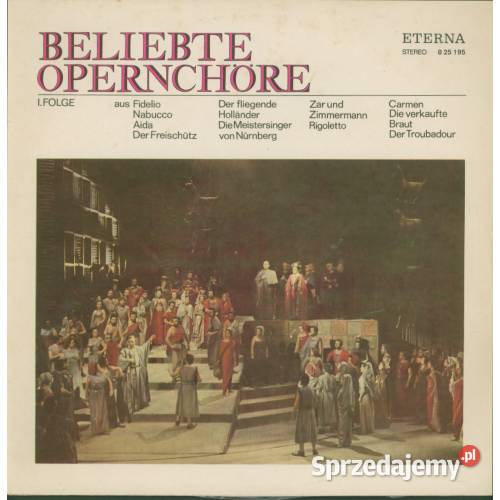 Beliebte Opernchre I Folge ETERNA 8 25 195