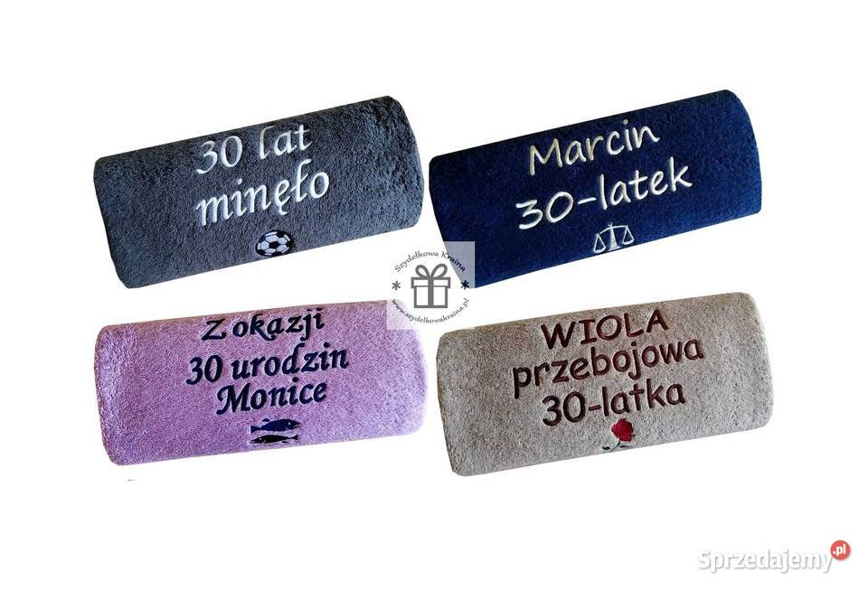 Prezent na czterdzieste 40 URODZINY ręcznik z Toruń