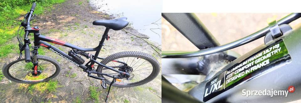 Rower górski MTB Rockrider st530s LXL nowy mało