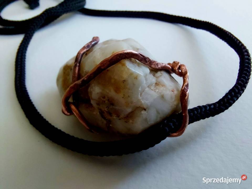 Wisior w klatce z miedzi zachodniopomorskie Węgorzyno