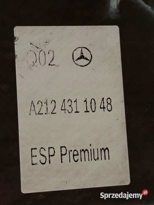 POMPA ABS 2124311048 MercedesBenz Eklasa IV 2009 Układ ABS i ESP