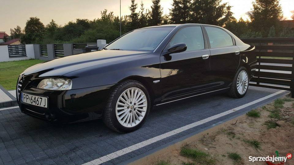 Alfa Romeo 166 24 jtd FL nietuzinkowa limuzyna nawigacja Wyrzysk