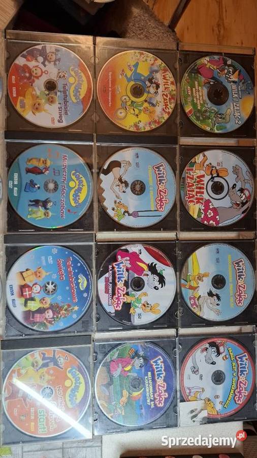 Kultowe bajki vcd DVD 48 sztuk Wadowice