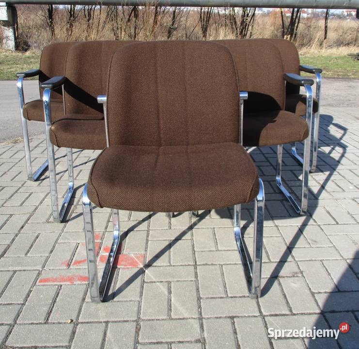 Komplet krzeseł Rder Shne Niemcy lata 70