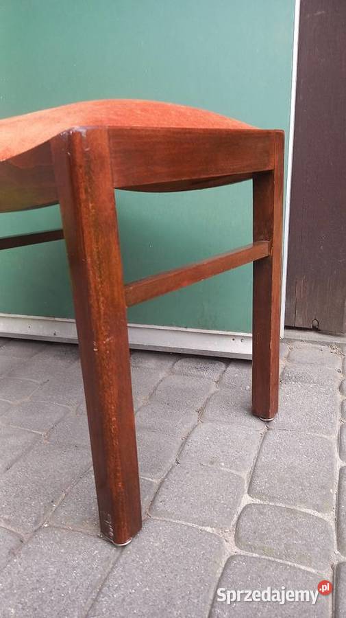 Stary taboret stołek na sprężynach do fortepianu wielkopolskie Rawicz sprzedam