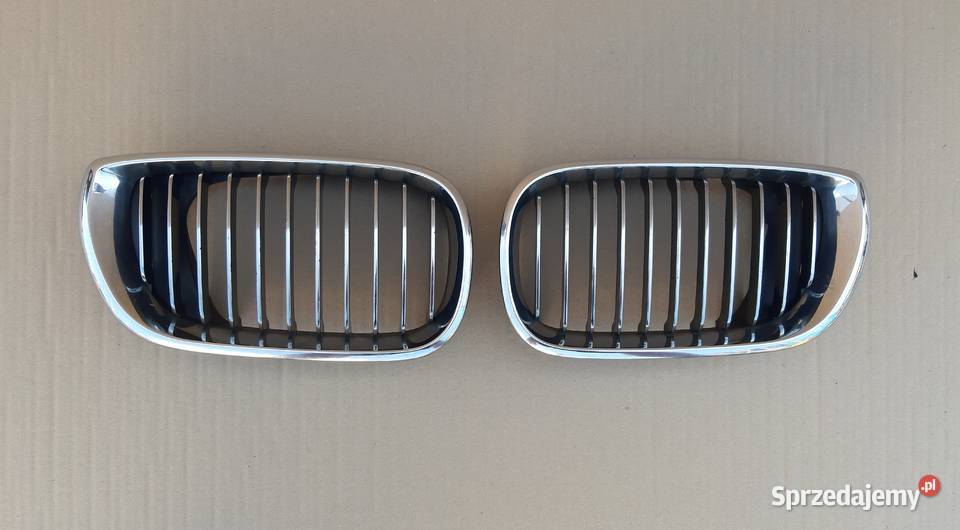 BMW E46 LIFT GRILL NERKI ATRAPA CHROM 70305490 listwy na zderzak Trzciel sprzedam