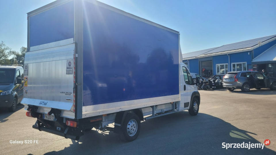 Fiat Ducato 23 MultiJet 160 Kontener 4m z Windą serwisowany w ASO Gniewkowo
