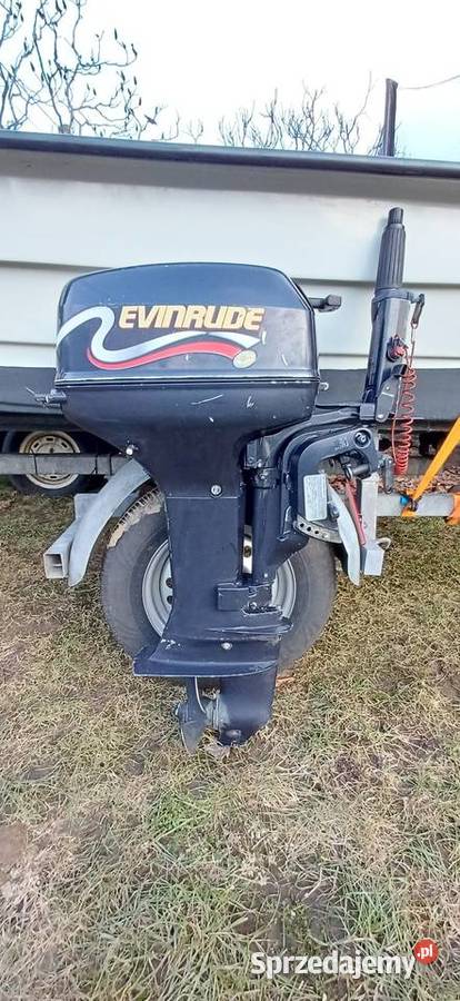 Silnik zaburtowy Evinrude 5 4 suw krotka stopa Strzelce Krajeńskie sprzedam