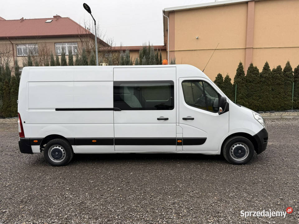 Renault Master L3H2 Brygadówka 7Osób Klima wielofunkcyjna kierownica Opoczno