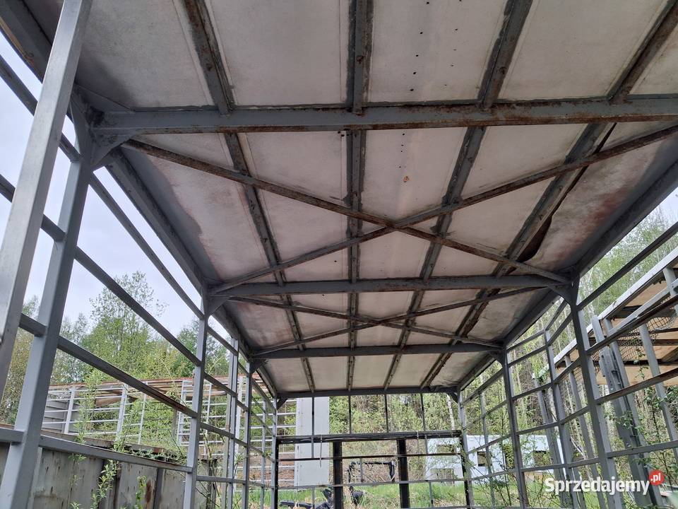 Kojec psa psów 75 m x25 m stalowy solidny furtki Skrzynki i opakowania Sierakowice