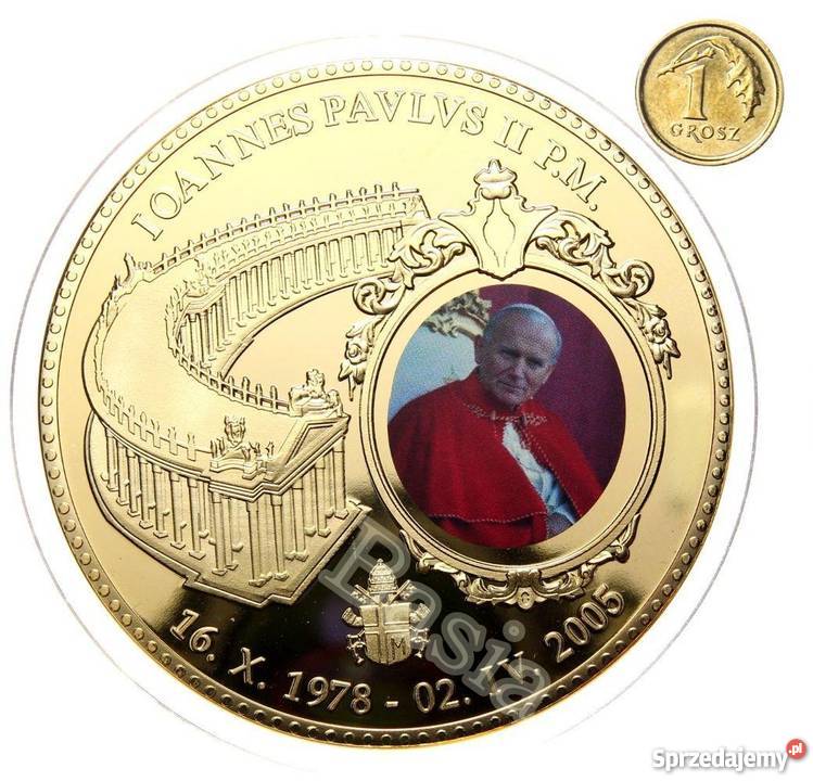 Zestaw Komunia Papież Jan Paweł Pius Leo Sosnowiec