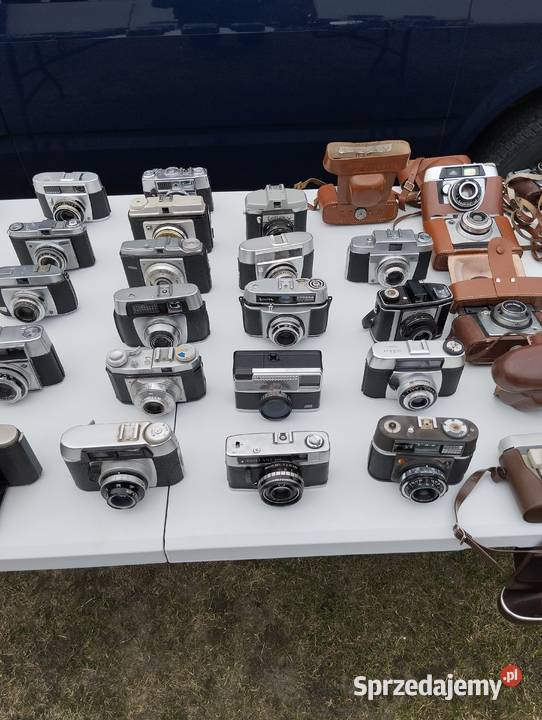 Stare aparaty fotograficzne analogowe posiadam Gościeradów Ukazowy sprzedam