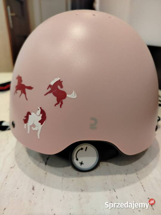 Kask i rękawiczki do jazdy konnej FOUGANZA