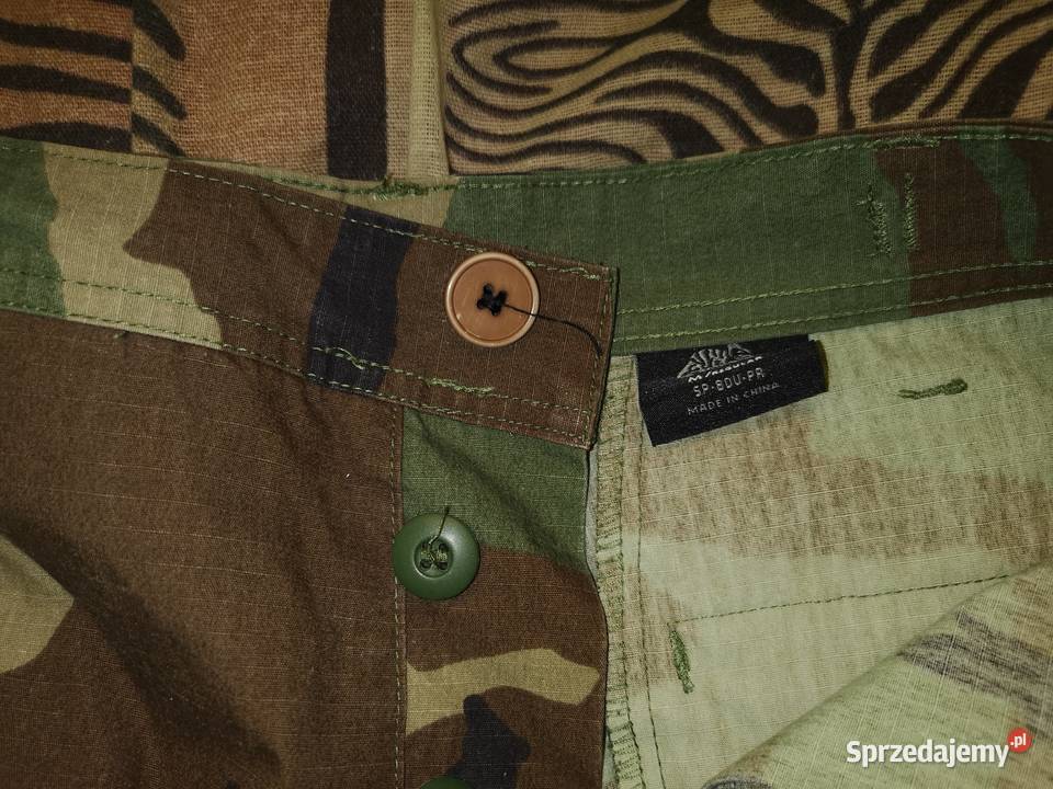 Spodnie BDU moro Helikon Tex bojowki cargo Kętrzyn sprzedam