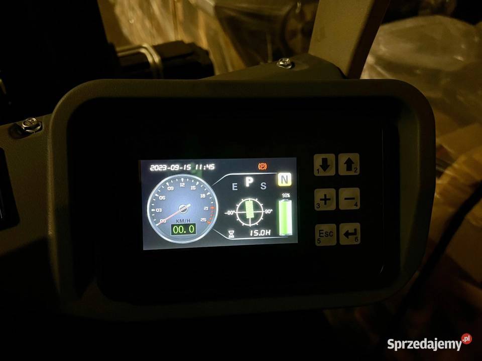 Elektryczny wózek widłowy Heli 1800 w wersji sprzedam