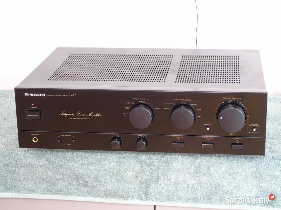 Wzmacniacz Pioneer A447 mocny 550 wat śliczny i sprzedam