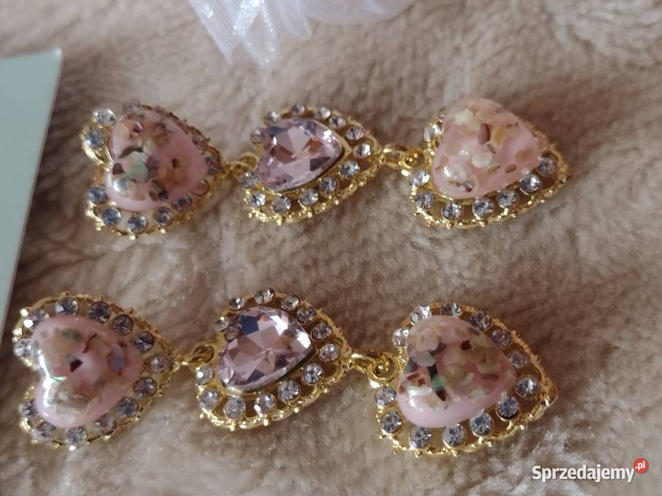 Ekskluzywne długie kolczyki wieczorowe z Londynu