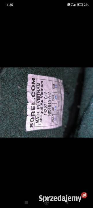Buty Sorel r 28 Rozmiar 28 sprzedam