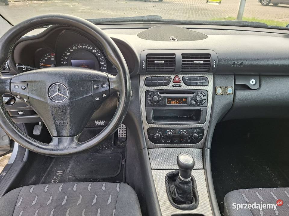 MERCEDES C SPORTCOUPE 22CDI 160 03r klima bez manualna Wrocław