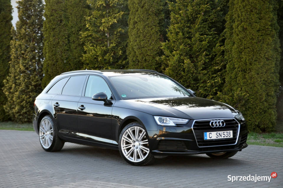 Audi A4 Avant 20TDI150BiXenonLedNavi lakier metallic mazowieckie Ostrów Mazowiecka
