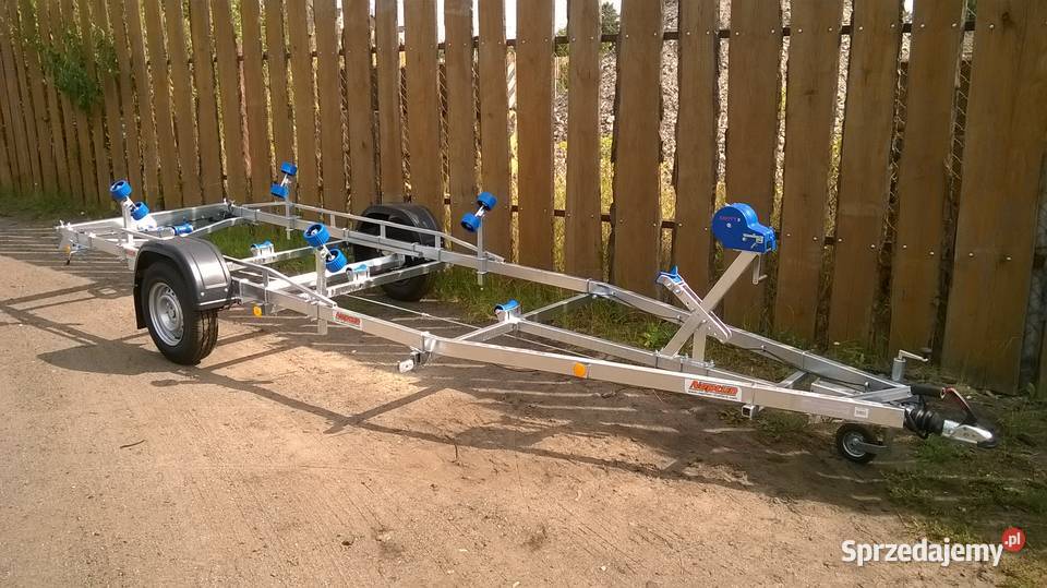 Przyczepa podłodziowa przyczepka NEPTUN 6m Rok produkcji 2020 Lawety sprzedam