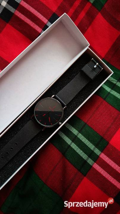 Zegarek czarny Zawory